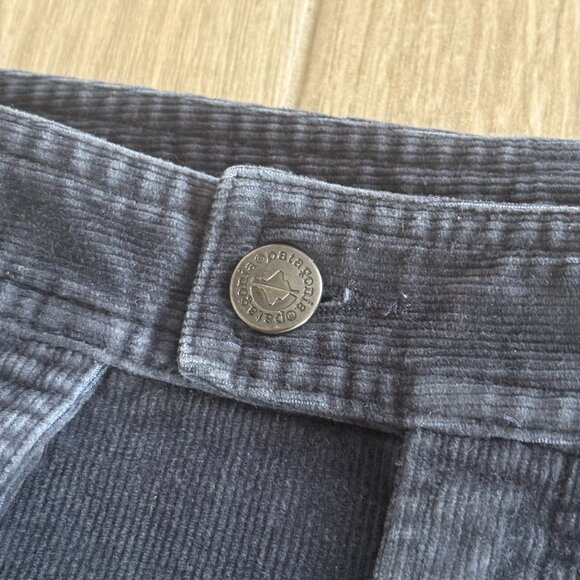 Vintage Patagonia Corduroy Skirt Women's 8 Raven Outdoor Gorpcore Hiking Y2K - Picture 3 of 12